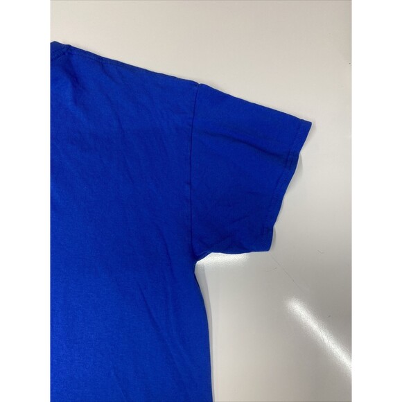 Be A DaddyCorn in a Daddy Shark World blue short sleeve graphic t shirt size XL - Picture 11 of 11